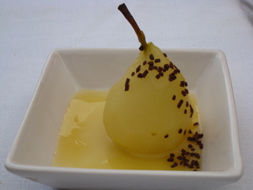 Pears in syrup